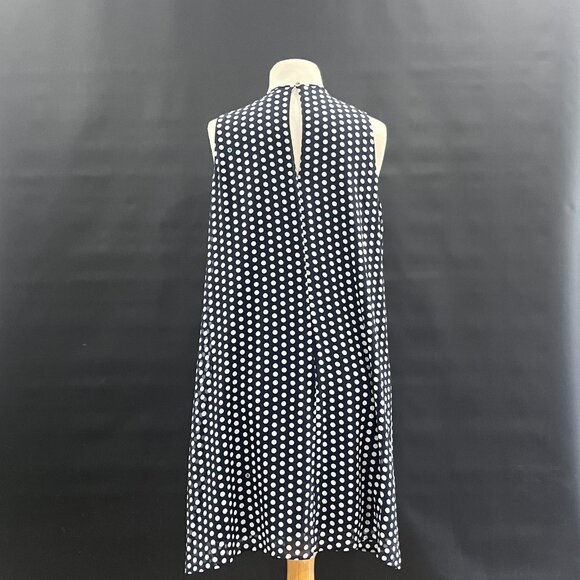 Tommy Hilfiger. Shift DRESS Navy and white polkadot - Picture 2 of 4